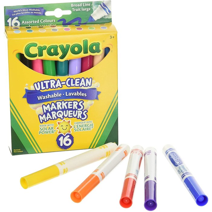 Crayola Crayola Ultra-Clean Washable Markers 16pk