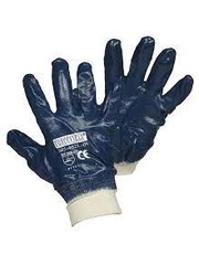 TerraTuff Nitrile Work Gloves Blue Large