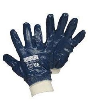 TerraTuff Nitrile Work Gloves Blue Large