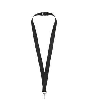 SP Richards Round Black Lanyard - 22"