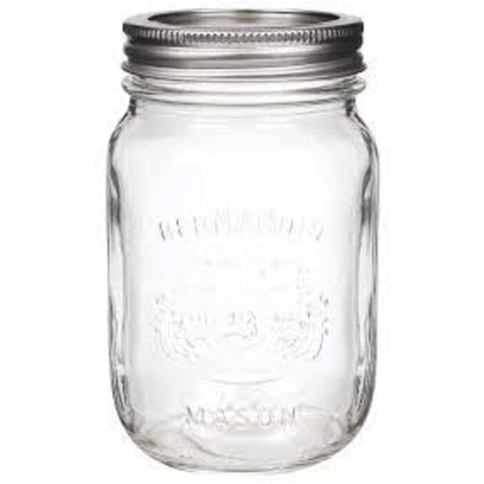 Bernardin Mason Jar Wide-Mouth  500ml - Single