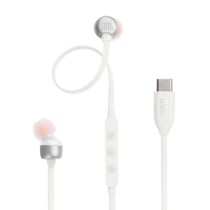 JBL by Harman JBL Tune 310C   USB-C Headphones - White