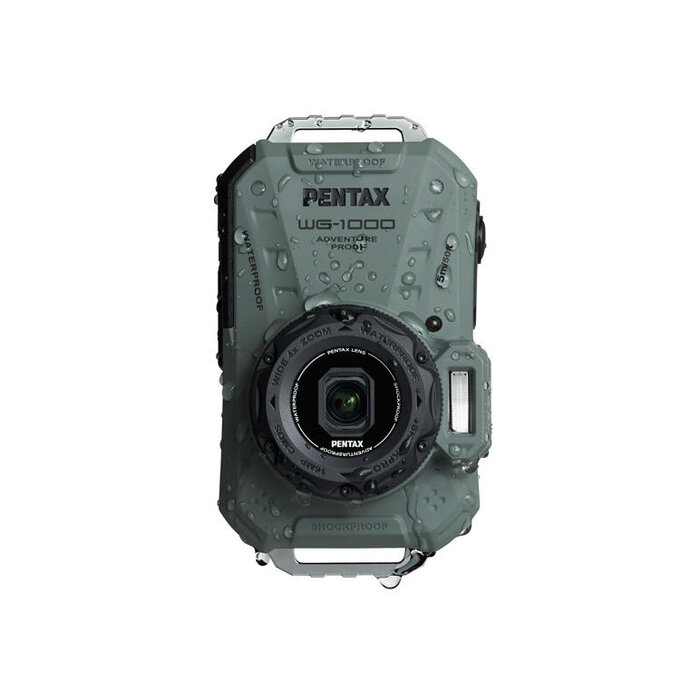 Pentax WG-1000  Digital Sport Camera (02164) - Olive