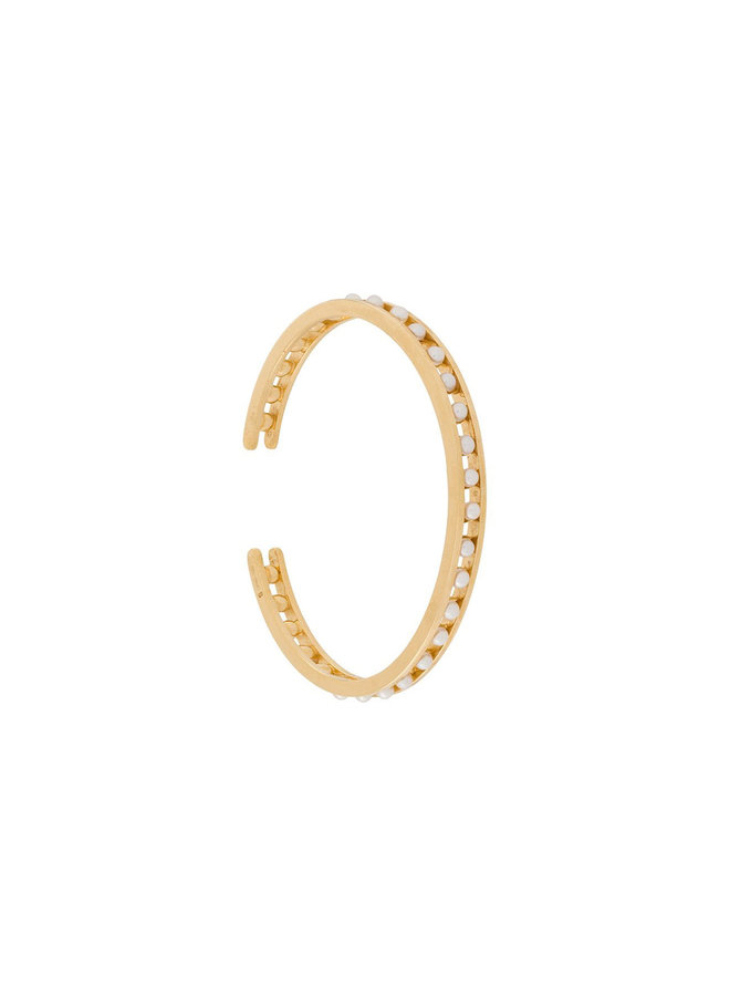 Skinny Tiger Pearl Cuff