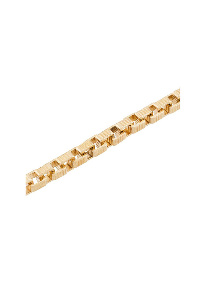 Signore 5x5 Chain Bracelet in Gold