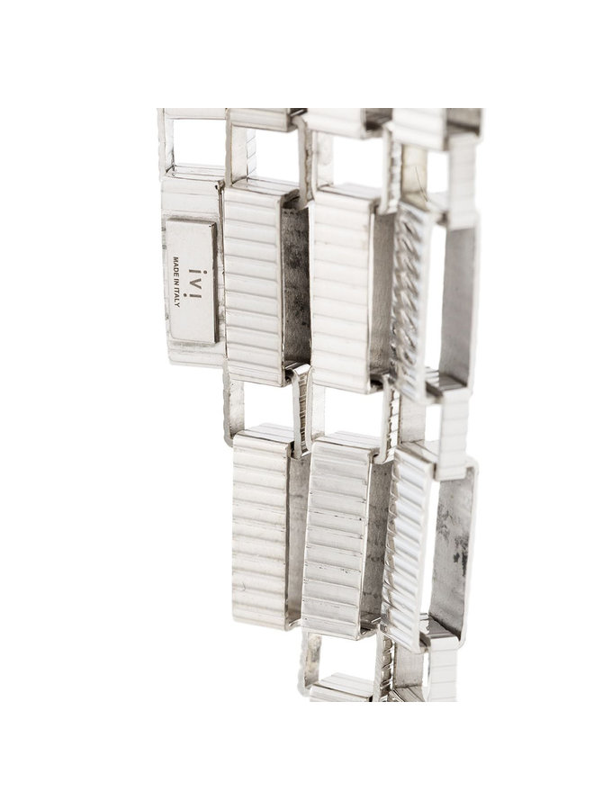 Signore 5 Chain Fringe Earrings in Silver