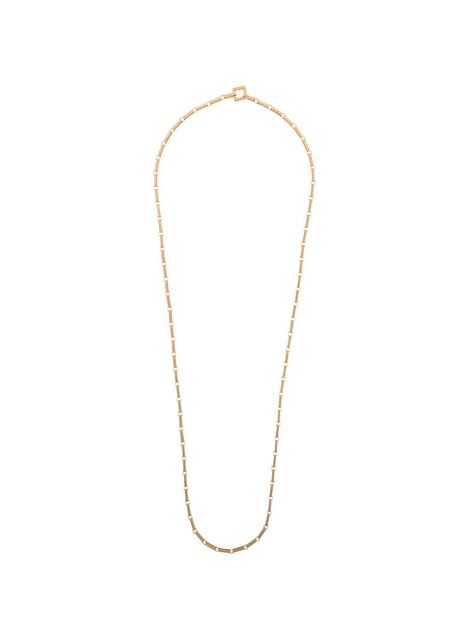 Signore 3 Chain Opera Necklace in Gold