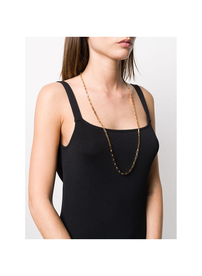 Signore 3 Chain Opera Necklace in Gold