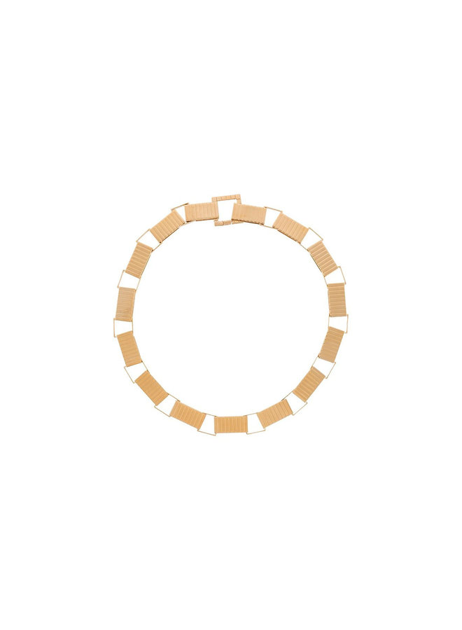 Signora Chain Collar Necklace in Gold