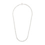 Signore 5x5 Chain Opera Necklace in Silver