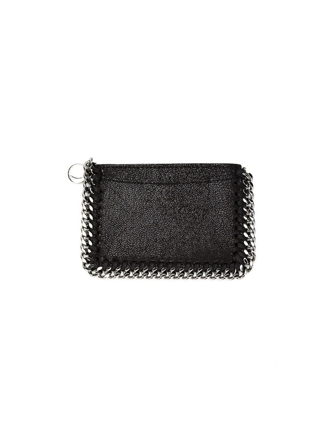 Falabella Card Case in Black
