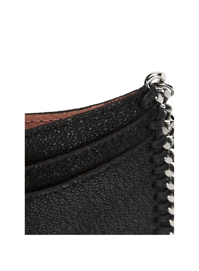 Falabella Card Case in Black