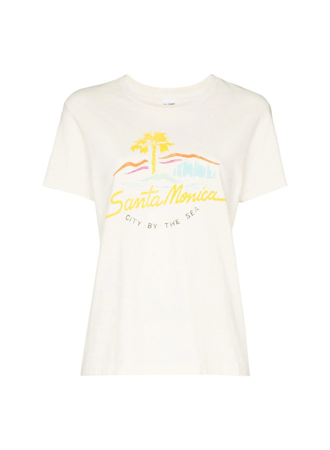 City By The Sea Graphic Print T-shirt in Cotton