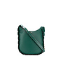 Darryl Shoulder Bag in Leather in Green
