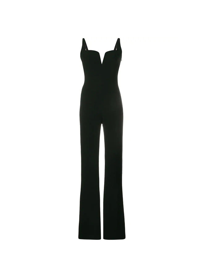 Corset V-back Jumpsuit