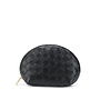 Intrecciato Weave Leather  Beauty Case