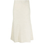 Stretch Cashmere Midi Skirt