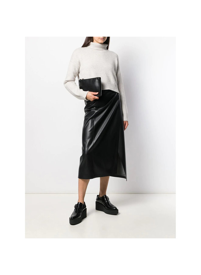 Stella Logo Clutch Bag in Black