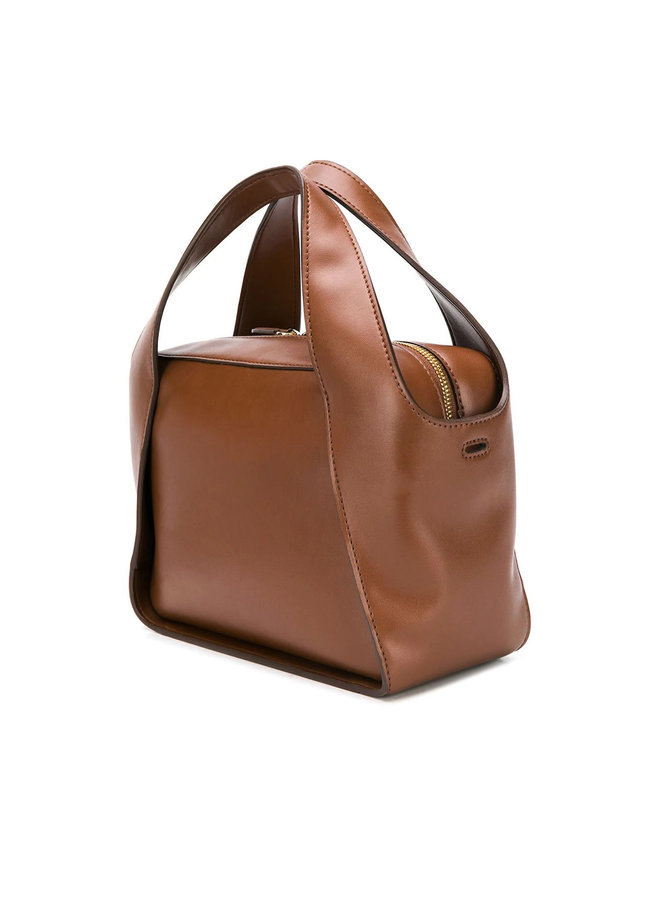 Stella Logo Cross-body Tote Bag in Cinnamon
