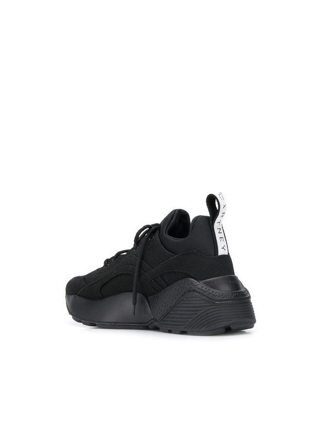 Eclypse Lace-up Sneakers in Black/White