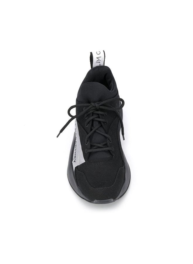 Eclypse Lace-up Sneakers in Black/White