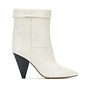 Cone Heel Ankle Boots