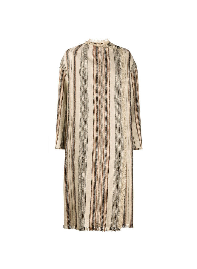 Long Stripped Coat