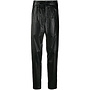 High Tie Waist Pants in Black