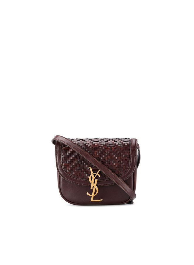 Kaia Mini Woven Crossbody Bag