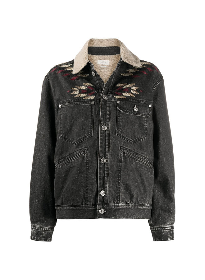 Embroidered Denim Jacket