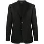 Techmerino Blazer Jacket in Wool in Black