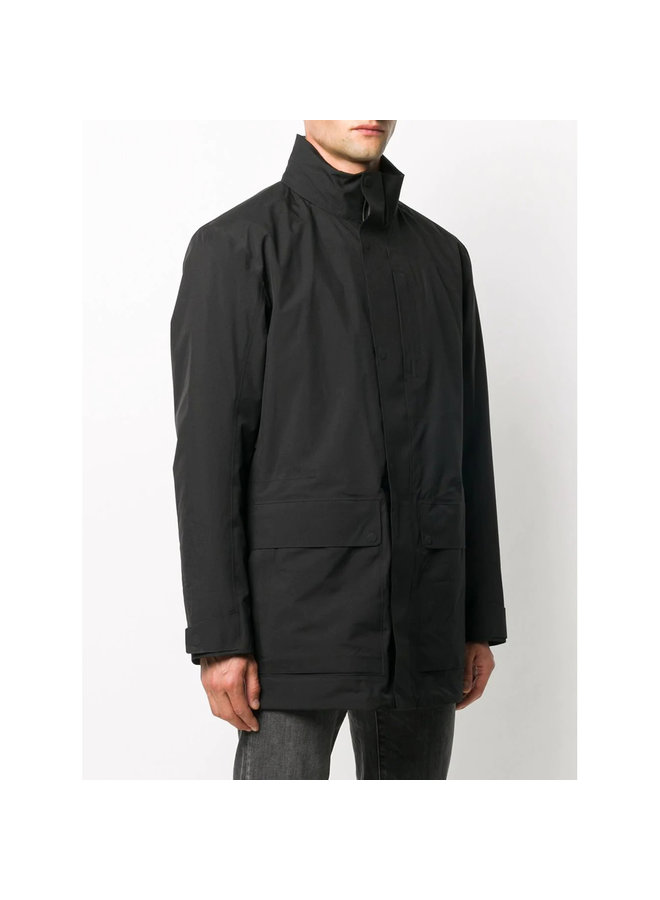 Three Piece Outwear Jacket in Black