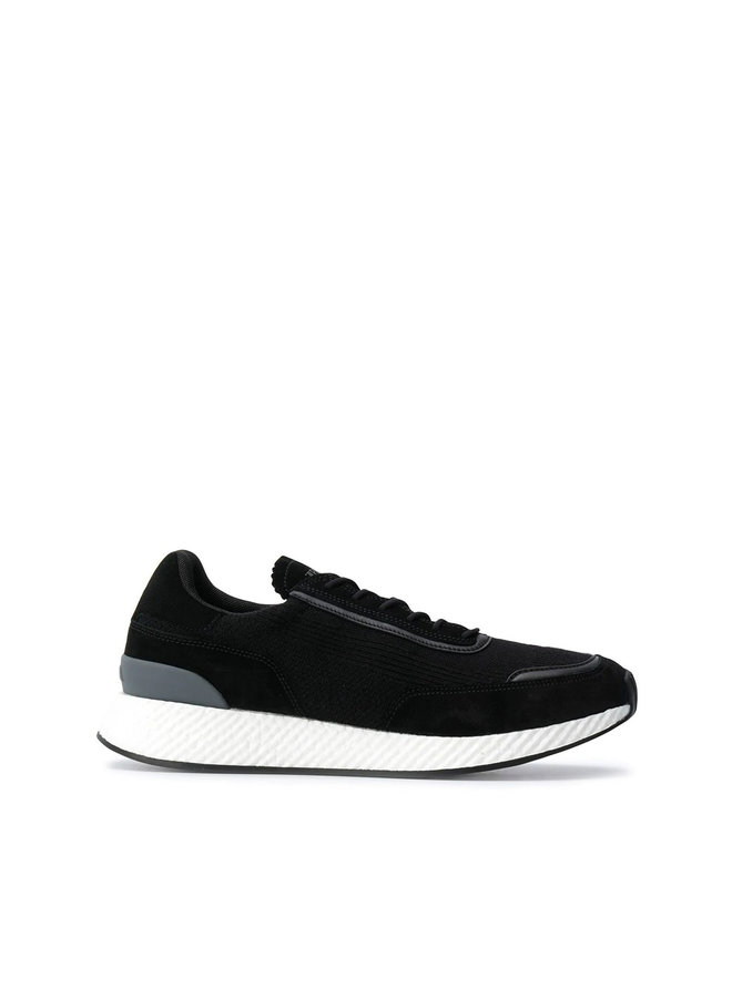 Techmerino Low Top Sneakers in Black