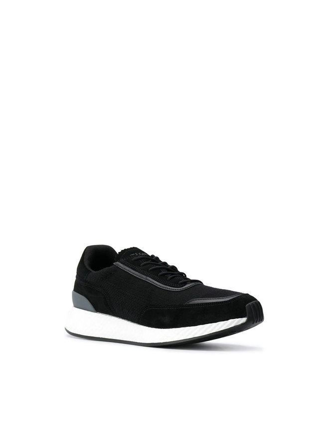 Techmerino Low Top Sneakers in Black