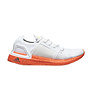 Low Top Running Sneakers in White/Orange
