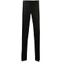 Slim Leg Formal Pants in Cotton in Black