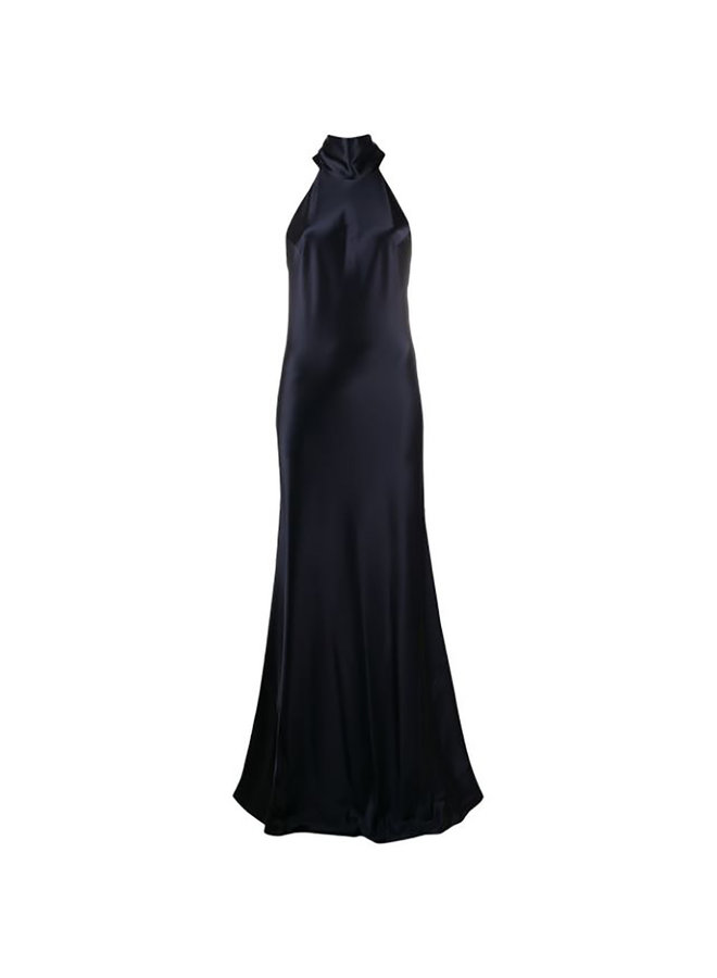 Long Silk Satin Gown