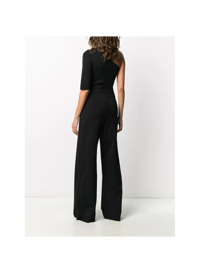 One Shoulder Jumpsuit in Black