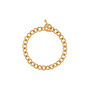Chunky Chain Necklace in Brass in Gold