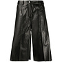 Knee Length Leather Shorts