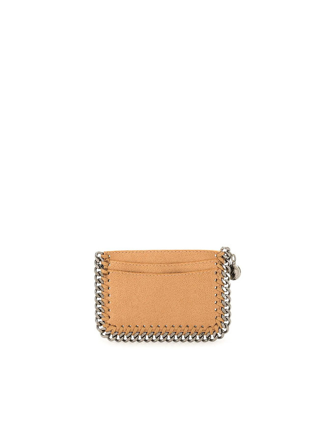 Falabella Card Case in Fawn