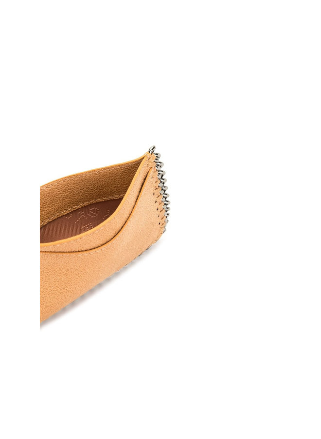 Falabella Card Case in Fawn
