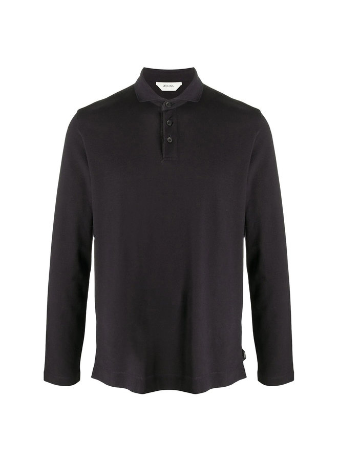 Long Sleeve Polo T-shirt