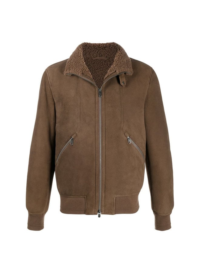 Shearling Bomber Jacket
