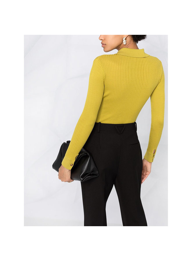 High Waisted Skinny Pants in Black