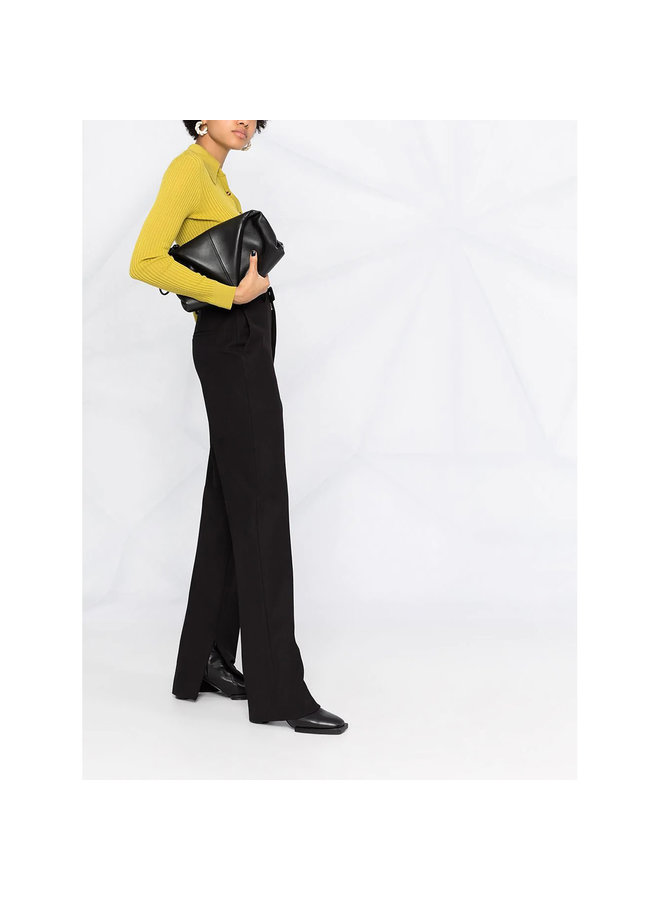 High Waisted Skinny Pants in Black