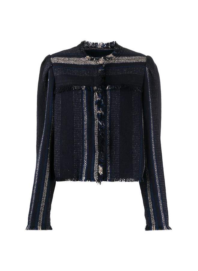 Cropped Tweed Jacket