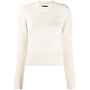 Mock Neck Ribbed Knit Jumper