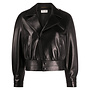 Oversized Leather Biker Jacket