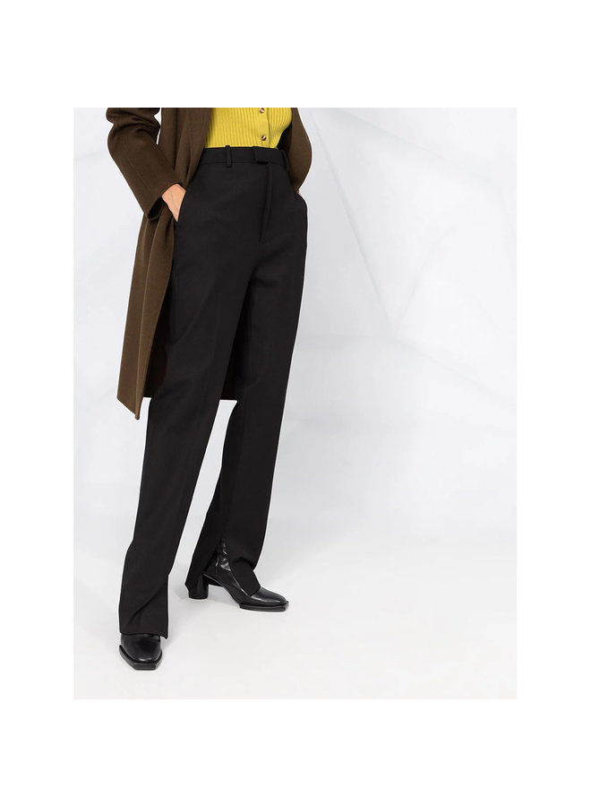 High Waisted Skinny Pants in Black